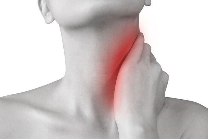 lymph node inflammation as a cause of neck pain